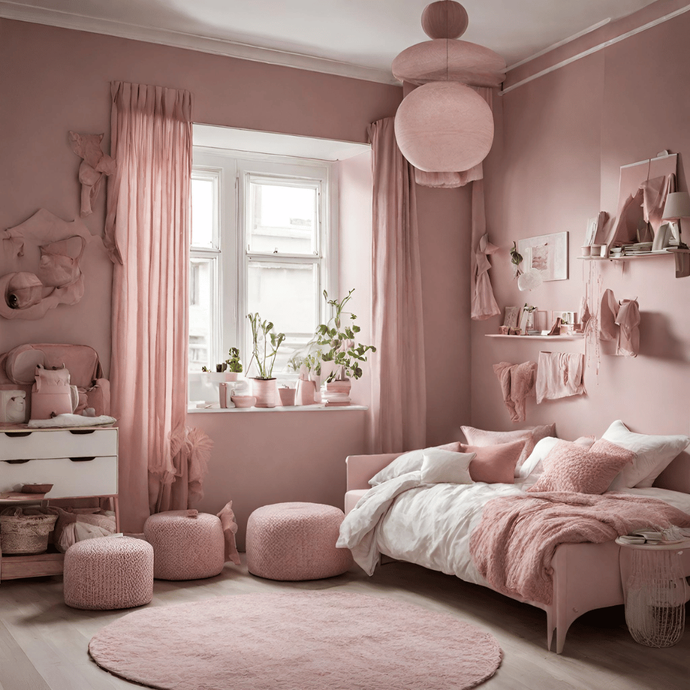 Is Pink The Best Color For A Girl's Room?