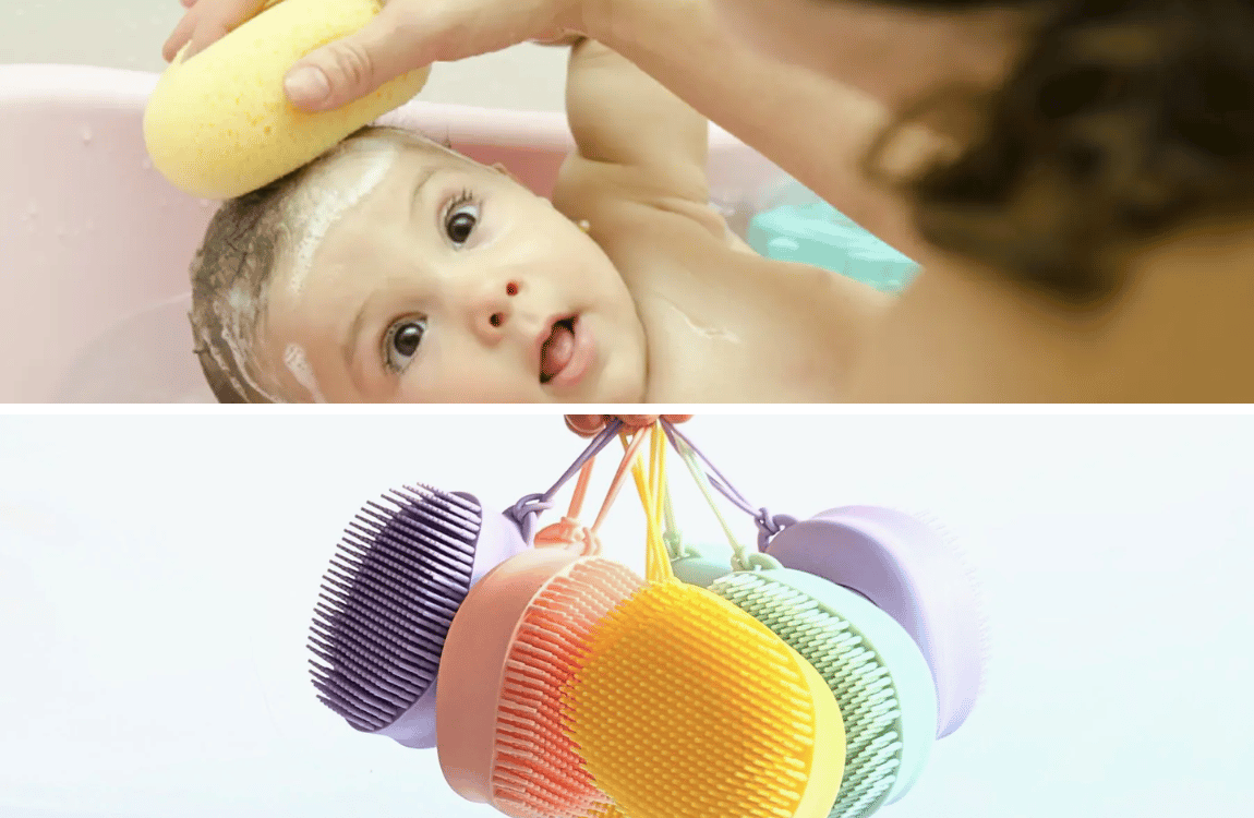 Bath Time Magic: The Best Baby Bath Sponge!