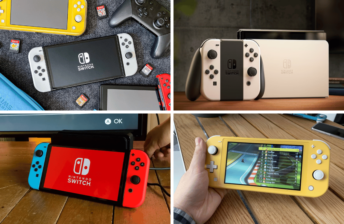 Compare Nintendo Switch Consoles Features & Benefits!