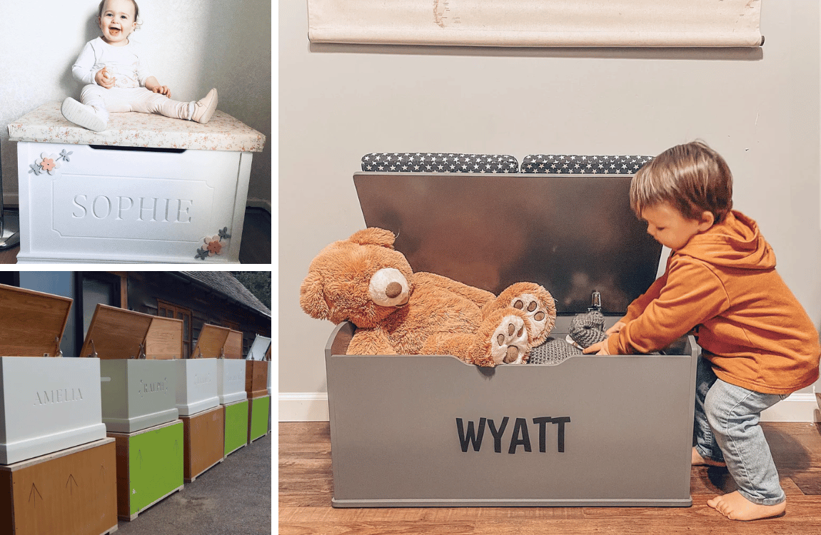 Personalized Toy Box : Store In Style!