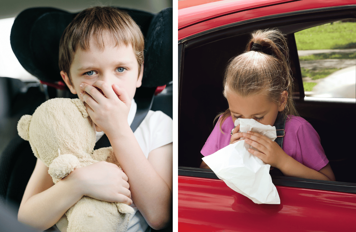 HELP! How To Stop Car Sickness With Kids!