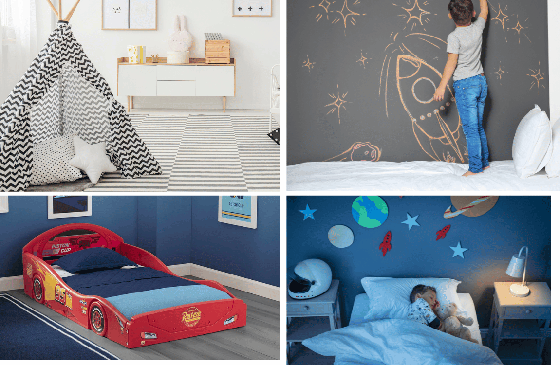 Toddler Boy Bedroom Ideas: Car Beds, Dinosaurs, and More!