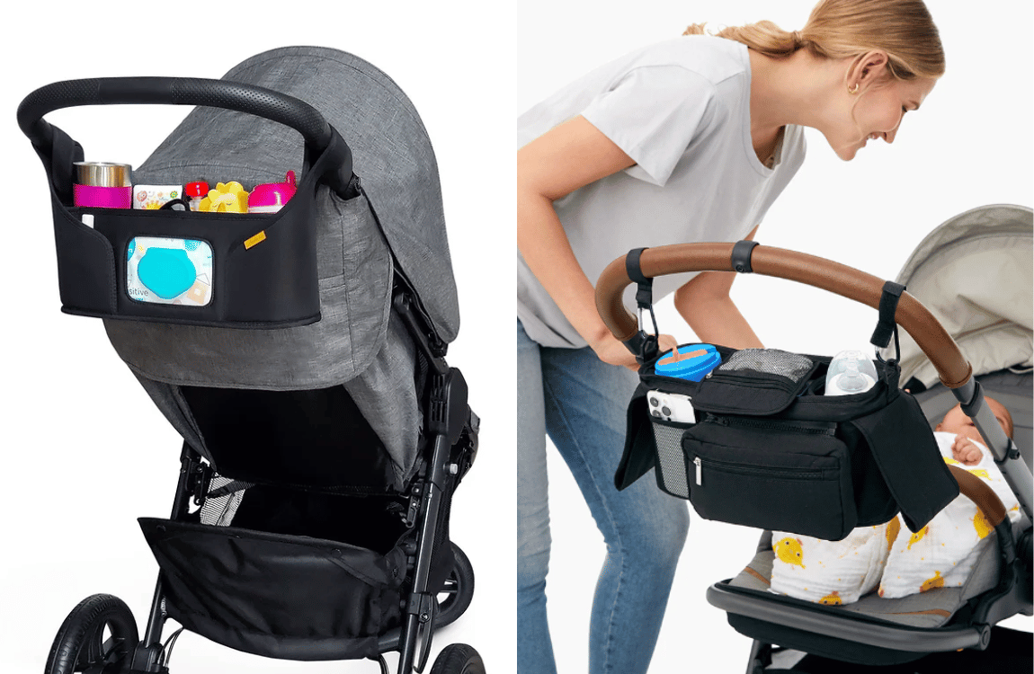 Why I Wish I'd Gotten A Stroller Organizer With My First Child!