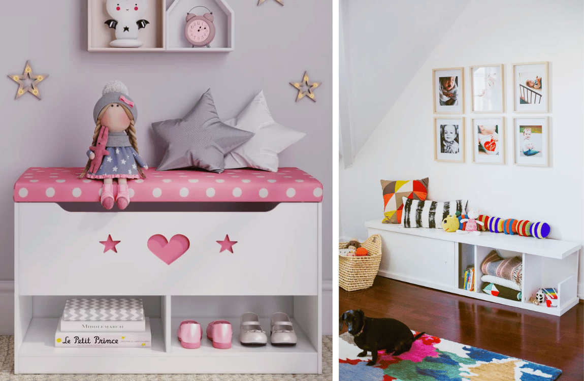 Ultimate Space Saver: Are Storage Benches Good for Kid's?