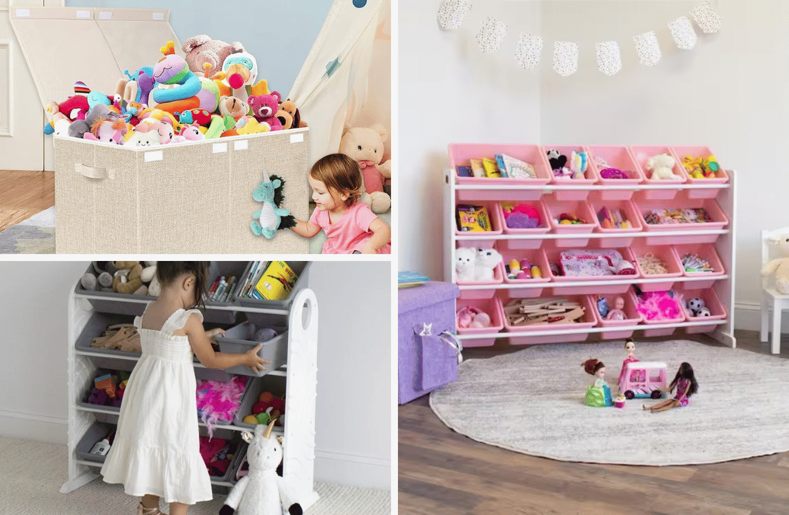Minimize Mess with These Big Toy Storage Solutions!